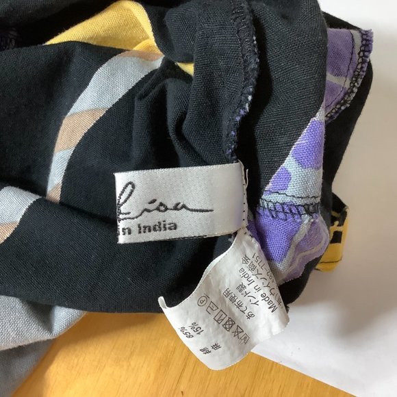 Mona Lisa Mixed Bird Print Art To Wear Flax Linen & Cotton Tunic Jacket OS - Picture 8 of 9